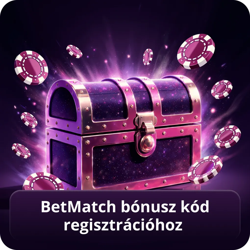 BetMatch bónusz kód regisztrációhoz