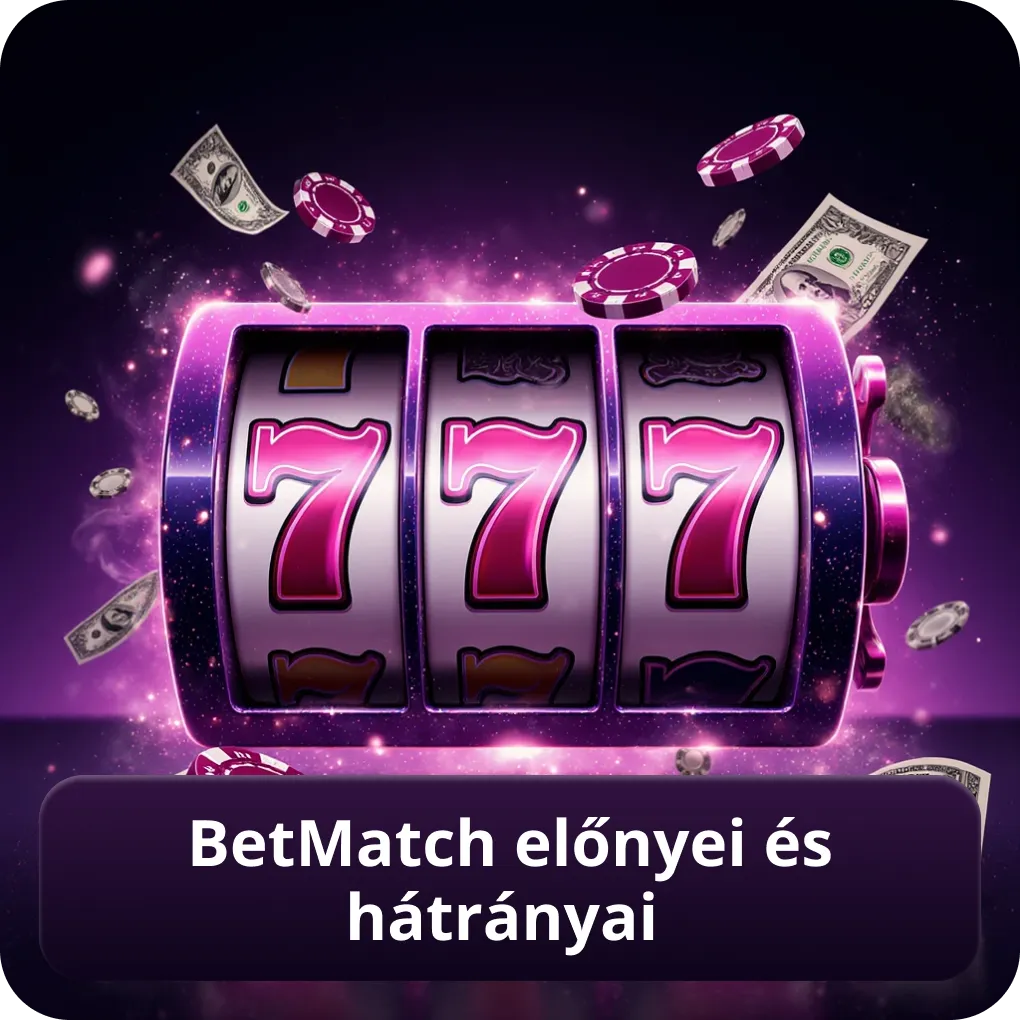 BetMatch előnyei és hátrányai